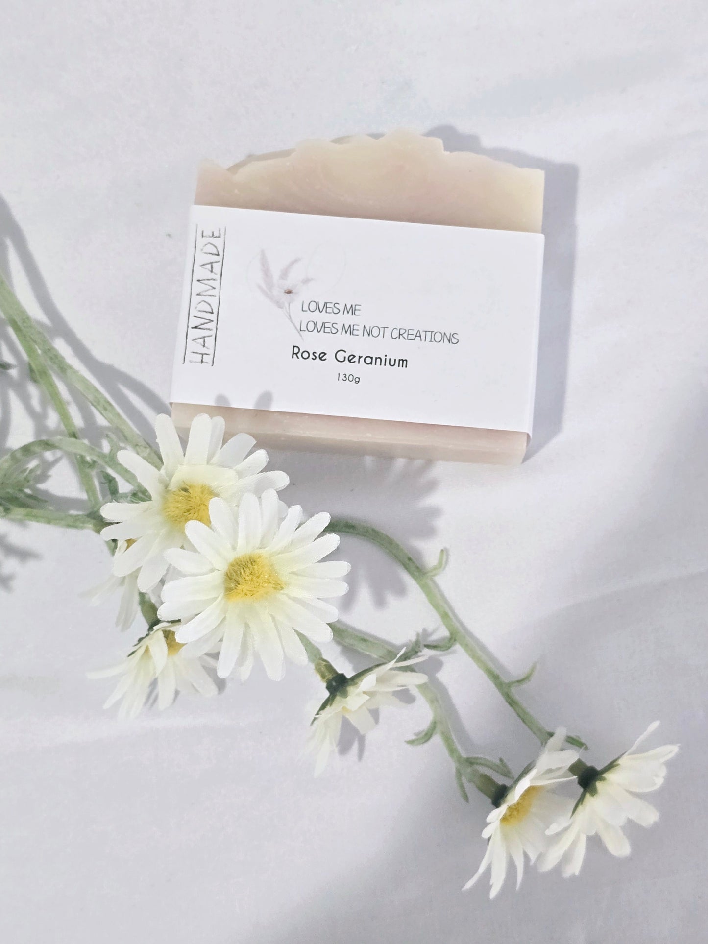 Rose Geranium Handmade Soap Bar